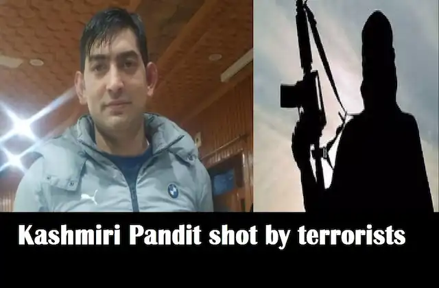 Jammu-Kashmir-Kashmiri Pandit Rahul Bhat shot by terrorists in J&K’s Budgam