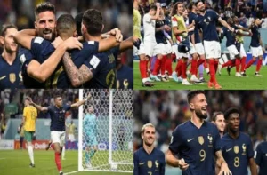 फ्रांस ने ऑस्ट्रेलिया 4-1 से हराया (France vs Australia) 