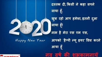 Happy New Year 2020- hindi shayari- new year eve- wishes-happy new year image-2