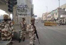 Delhi violence-Curfew in Jafrabad, north-east Delhi