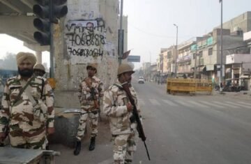Delhi violence-Curfew in Jafrabad, north-east Delhi