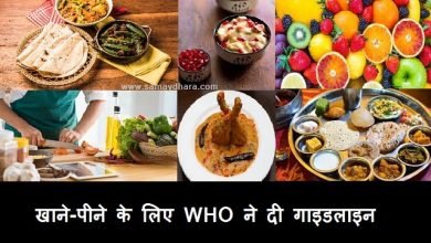 WHO food guidelines to prevent from COVID-19
