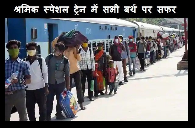 Shramik Special trains run full capacity no social distancing
