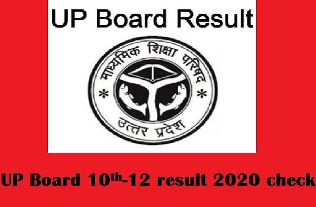 UP Board result 2020 class10-12th release date