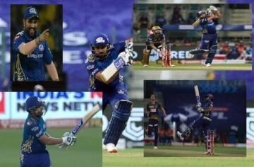 ipl-2020-5th-match mumbai-indians-beat-kolkota-knight-riders-by-49-runs man-of-the-match-rohit-sharma mivskkr, Live Score MIvsKKR : रो'हिट' की शानदार पारी से MI की पहली जीत