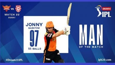 highlights sunrisers-hyderabad-beat-kings-xi-punjab-by-69-run man-of-the-match-jonny-bairstow,SRHvKXIP : पंजाब की लगातार हार, पॉइंट टेबल में सबसे निचले पायदान पर