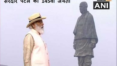 NationalUnityDay- Sardar-Vallabhbhai-Patel 145th birth anniversary-PM Modi pay tribute-EktaDiwas