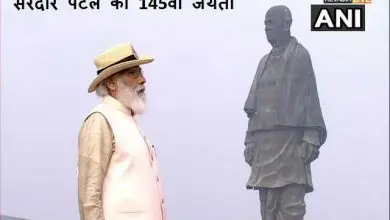 NationalUnityDay- Sardar-Vallabhbhai-Patel 145th birth anniversary-PM Modi pay tribute-EktaDiwas