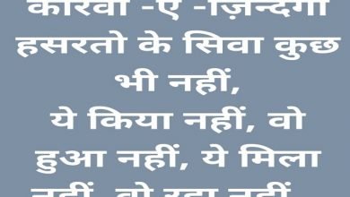 shayri-ki-duniya indian-shayaris sayari-hi-sayari trending-shayaris-izzat-shayari, शायरी की दुनिया: कारवाँ  ए जिंदगी हसरतों के सिवा कुछ भी नहीं