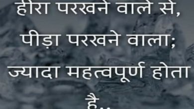 friday-thoughts suvichar-suprabhat motivational-quote-in-hindi thought-of-the-day, हिरा परखने वाले से ज्यादा, पीड़ा परखने वाला,ज्यादा महत्वपूर्ण होता है
