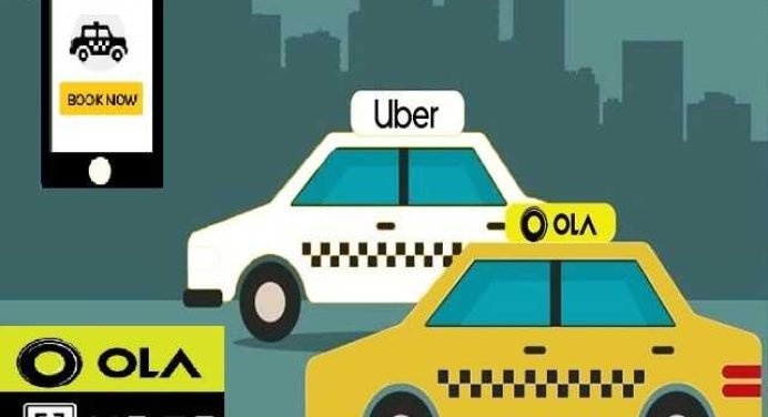 Ola-Uber की मनमानी पर सरकारी ब्रेक,यात्रियों से नहीं वसूल सकेंगी अधिक किराया