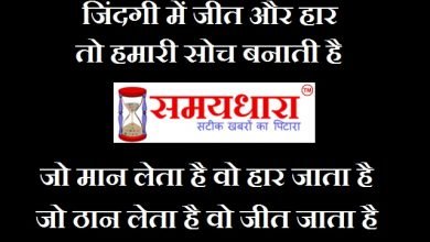 wednesday-thoughts motivational-quote-in-hindi, जिंदगी में जीत और हारतो हमारी सोच बनाती हैजो मान लेता है वो हार जाता हैजो ठान लेता है वो जीत जाता है