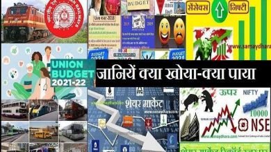 Budget 2021 kya sasta aur kya mehnga, Union Budget 2021 updates in hindi,  UnionBudget 2021-22 Live in hindi : health sector more then 2 lakh crore, railway 1 lakh crore, public transport 11000 crore, बजट 2021-22 की ख़ास बातें, बजट की घोषणाएं,