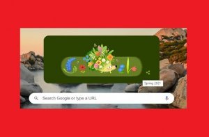 Google celebrating spring season with colourful doodle-2
