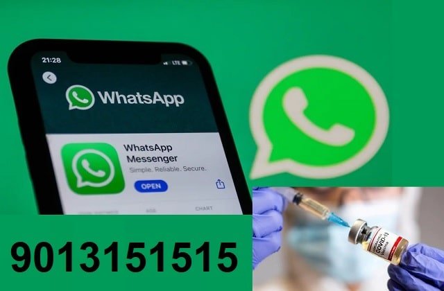 COVID-19 vaccination centre information on WhatsApp within minutes-here process-min