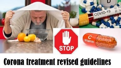 Corona treatment revised guidelines-no steam and antibiotics use now