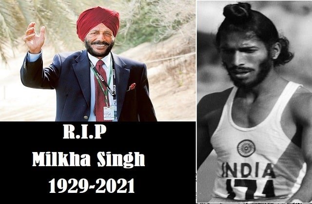 Milkha Singh passes away at 91 due to corona-famous title flying sikh-min
