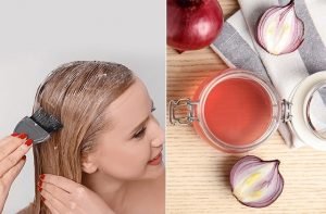 homemade hair care tips-onion and honey-min