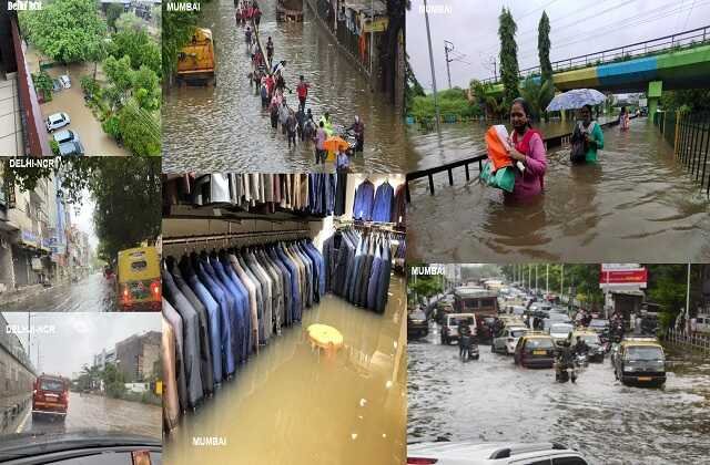 mumbai barish ki khabre delhi ki barish mumbai barish ki bhavishyvani, देशभर में बारिश का कहर : राजधानी दिल्ली से लेकर मायानगरी मुंबई तक पानी-पानी