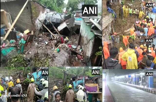 BREAKING NEWS Mumbai Rain: Many houses collapsed in Chembur Vikhroli due to heavy rains 14 dead, BREKAING-Mumbai Rain : भारी बारिश से चेंबूर-विक्रोली में कई मकान ढहे, कुल 10 की मौत