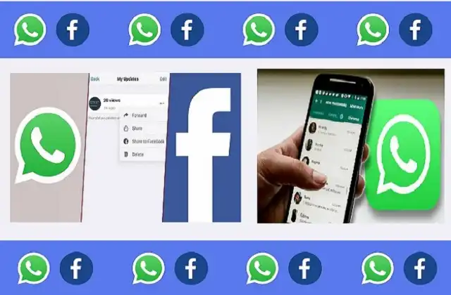 how to share WhatsApp Status on facebook
