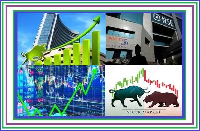 share bazar uper stock market news updates in hindi cylinder price down, सेंसेक्स 143 निफ्टी 61 बैंकनिफ्टी 1 अंक ऊपर चढ़कर कर रहा है कारोबार