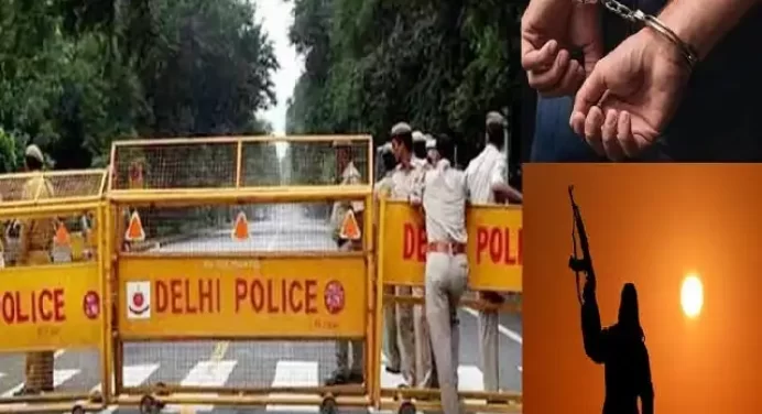 दिल्ली के लक्ष्मीनगर से पाकिस्तानी आतंकवादी गिरफ्तार,AK-47,ग्रेनेड से आतंकी हमले की साजिश