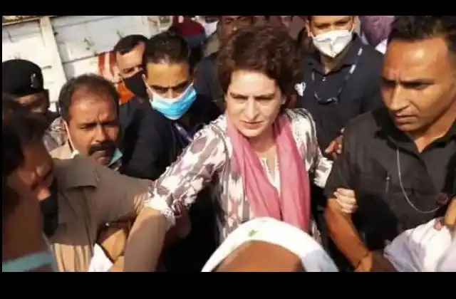 UP-Arun Valmiki death in agra police custody-Priyanka Gandhi allowed to meet after being detained
