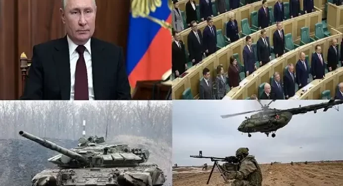 Russia-Ukraine conflict:रूस के लिए यूक्रेन पर हमले का रास्ता साफ,पुतिन को रूसी सांसदों ने दी देश के बाहर सैन्य बल प्रयोग की अनुमति