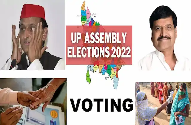UP assembly elections 2022 voting for third phase on 59 seats today-test for Akhilesh-Yadav-Shivpal-Yadav others