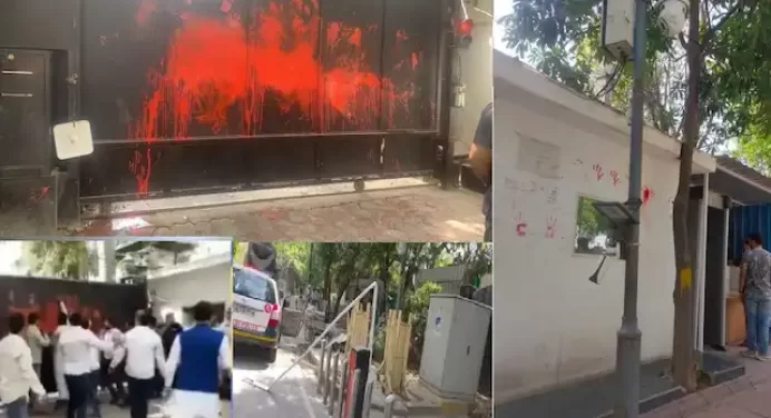 Delhi CM अरविंद केजरीवाल के घर पर हमला,70 लोग हिरासत में,मनीष सिसोदिया का बड़ा आरोप-केजरीवाल की हत्या कराना चाहती है BJP’देखें वीडियो
