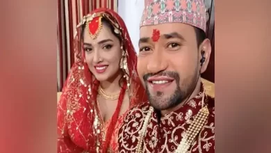 Nirahua and Amarpali Dubey wedding in Nepali style video goes viral on social media