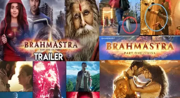 Brahmastra Trailer रिलीज,फैंस हुए क्रेजी,इस बड़ी गलती के कारण ट्रोलर्स ने ट्रेंड किया #boycottBrahmastra