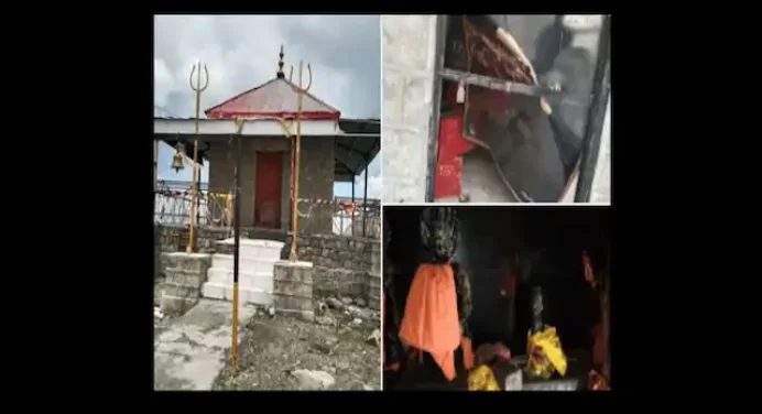 Jammu-Kashmir:हिंदुओं की आस्था पर फिर चोट,वासुकी नाग मंदिर में तोड़फोड़,हिंदू संगठन का विरोध-प्रदर्शन
