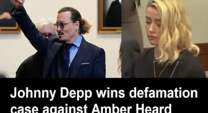 Johnny Depp vs Amber Heard: जॉनी डेप जीते मानहानि केस,Ex वाइफ एम्बर हर्ड को देने होंगे 15 मिलियन डॉलर