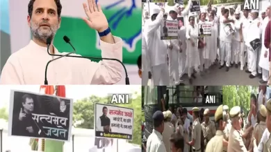 National Herald case-Before Rahul Gandhi’s ED appearance Congress workers detained ahead of Satyagraha rally