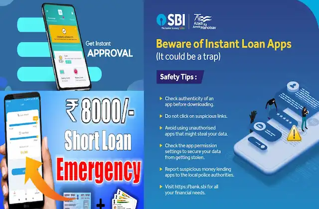 SBI alerts customers about Instant loan apps fraud-advice-how-to-protect-from-cyber-crime