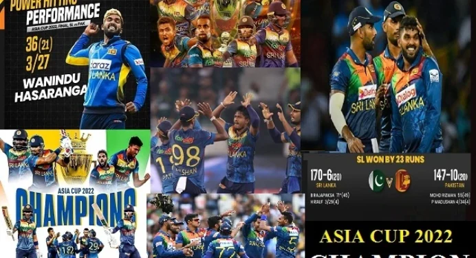 Highlights Asia Cup 2022 Finale SLvPAK-पाकिस्तान को हरा श्रीलंका का छठी बार एशिया कप पर कब्जा