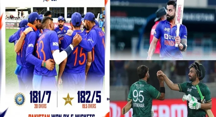 Highlights Asia Cup PAKvIND : रिजवान-नवाज़ की आंधी में भारत उड़ा, पाक ने भारत को हराया