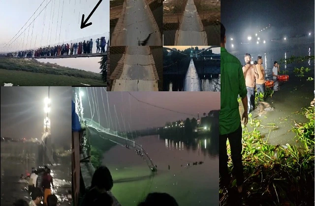 death toll rises 143 people died cable bridge collapsed machchhu river morbi gujarat modi,