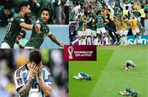 FIFA WC 2022-Saudi Arabia celebrating historic victory against Argentina by public holiday today
