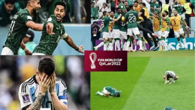 FIFA WC 2022-Saudi Arabia celebrating historic victory against Argentina by public holiday today