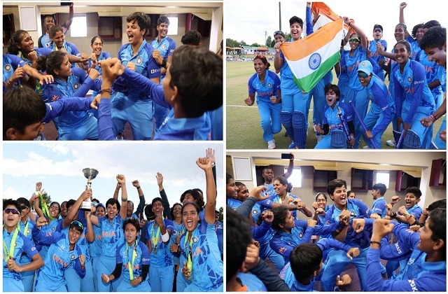 cricket india icc women u 19 t20 world cup champion celebration jay shah 5 crores,