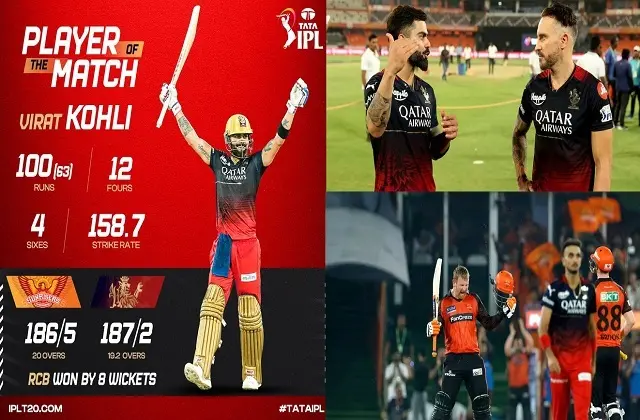 Highlights-match-65th srhvsrcb royal-challengers-bangalore-beat-sunrisers-hyderabad-by-8-wickets