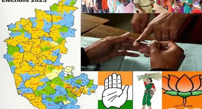 Karnataka Assembly Elections 2023:कर्नाटक की 224 सीटों के लिए वोटिंग जारी,नतीजे 13 मई को