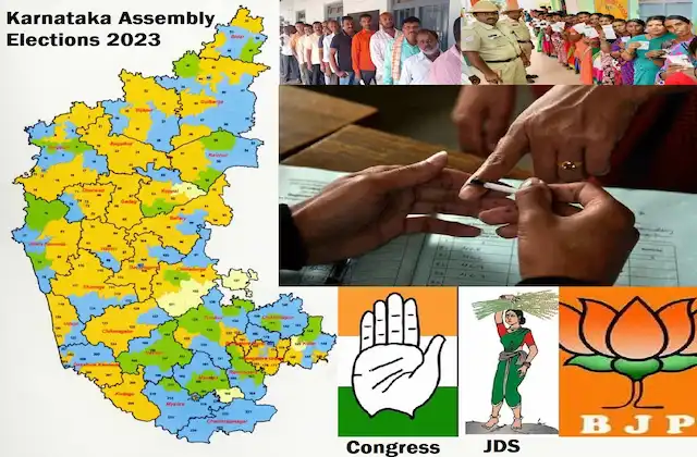 Karnataka Assembly Elections 2023 voting today-BJPvsCongress-result-13May