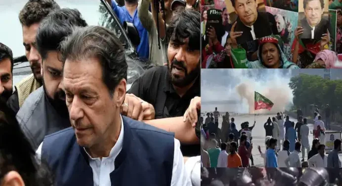 Pakistan के पूर्व पीएम इमरान खान गिरफ्तार,समर्थकों का पूरे पाकिस्तान में विरोध-प्रदर्शन