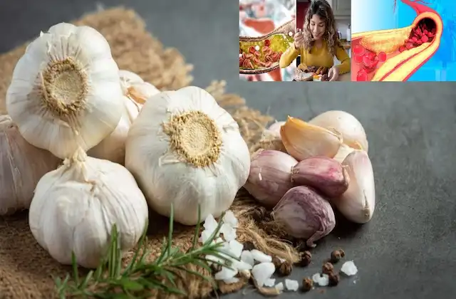 Garlic-Nutrition-benefits-to-reduce-cholesterol