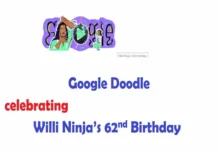 Google-celebrating-Willi-Ninja's-62nd-birthday-with-video-Doodle-Godfather of Voguing