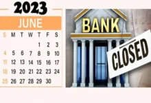 June 2023 Bank Holiday list as per RBI guidelines-bank-closed-12-days